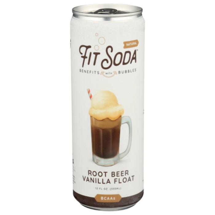 Fit Soda – Soda Root Beer Vnilla Fl 12 Fo – Packung mit 12 Stück