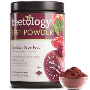 Beetology Rübenpulver, Zirkulation Superfood Supplement, Pflanzlich, 16 oz
