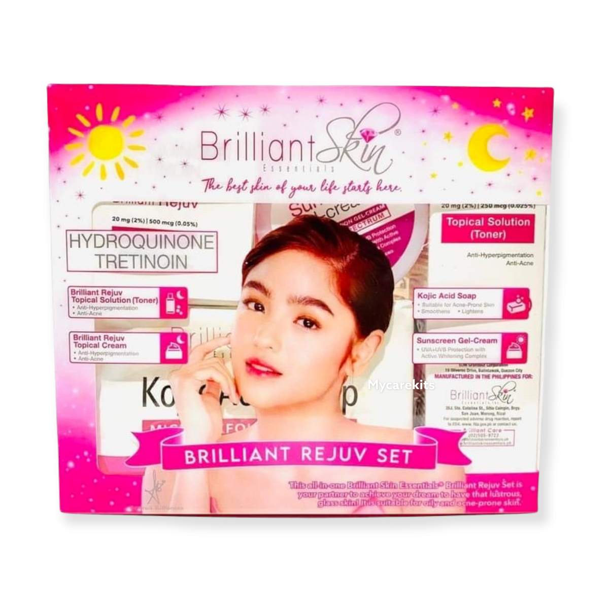Brillante Haut Essentials Verjüngendes Gesichts-Set – 340 G