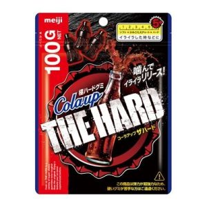 Meiji, Colaup The Hard, Cola Geschmack Hard Fruchtgummi Bonbons, in 1 Tasche – 100g