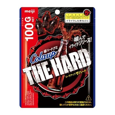 Meiji, Colaup The hart, Cola Geschmack hart Gummy Süßigkeiten, 100g in 1 Beutel