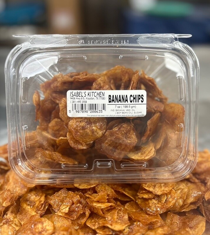 Isabel's Küche Bananenchips 7oz