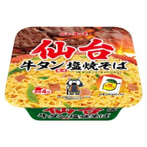New Touch Sugomen Sendai Beef Tongue salt yakisoba – unwiderstehlicher Geschmack für Lebensmittelliebhaber – tokyo Snackland