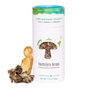 Tamim Teas’s Lion-Maitake Clarity | Maitake & Lion’s Mane Mushroom Tee