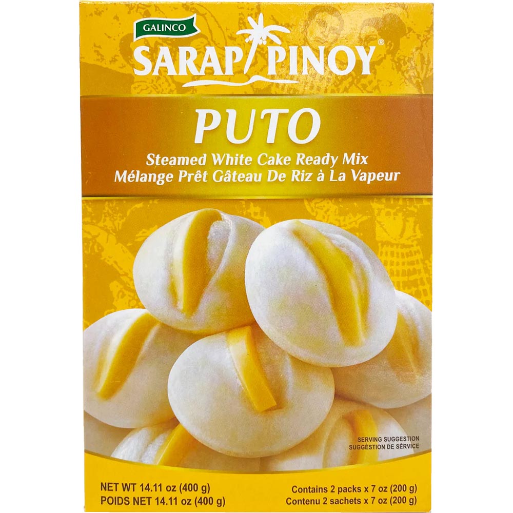 Galinco – Sarap Pinoy – Puto – Gedünsteter weißer Kuchen-Ready Mischung – 400 G