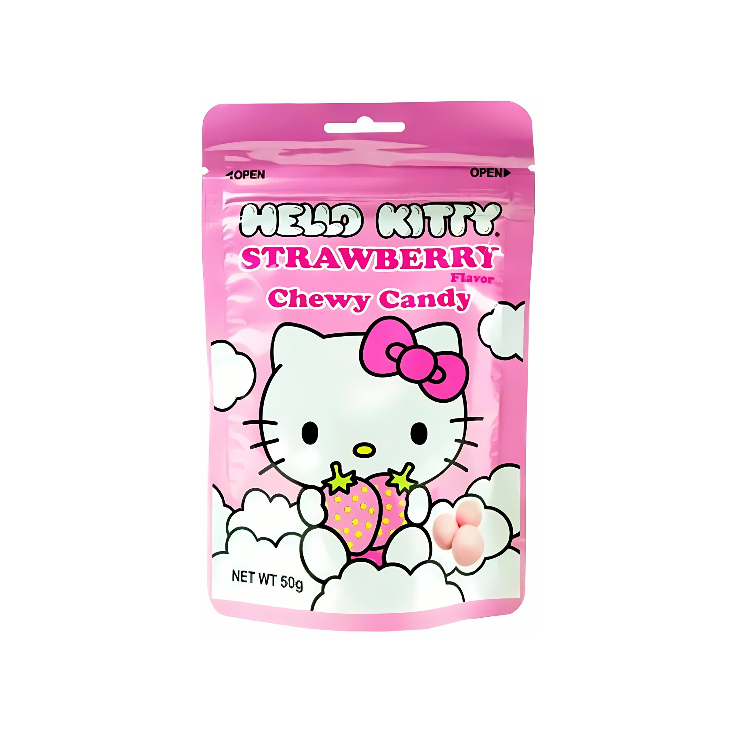 Hello Kitty Weich zum Kauen Süßigkeiten Erdbeergeschmack (Korea)