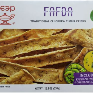 Deep Fafda (Traditionelle Kichererbsen Mehl Crips) 12,3 oz (350g)