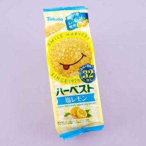 Tohato Smile Harvest Super Thin Biscuit Beutel – salzige Zitrone