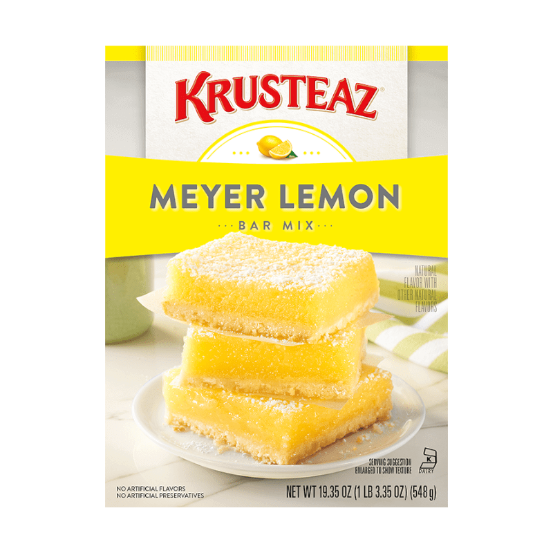 Krusteaz Meyer Zitrone Bar Mischung