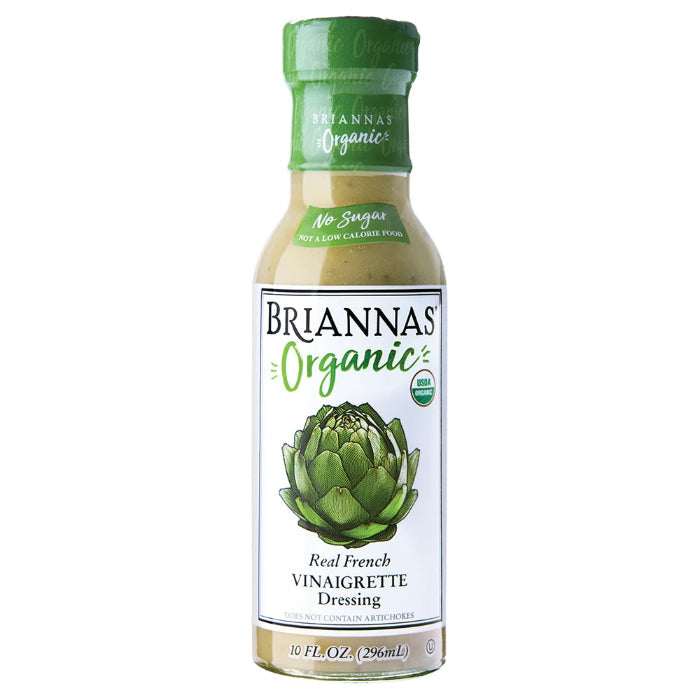 Briannas Bio Französisch Vinaigrette Dressing, 10 Oz (Packung von 6)