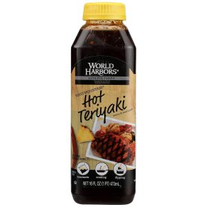World Harbors Soße maui mtn heiß teriyaki 16 oz – Packung mit 6