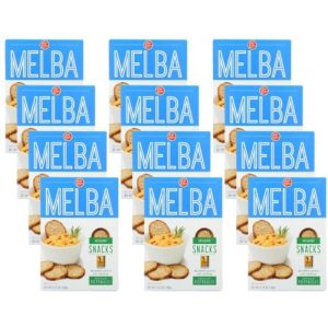 Old London – Melba Snacks Sesam, 5,25 Unzen Packung mit 12