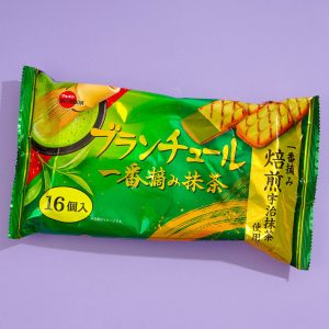 Bourbon Blanchul Langue De Chat Kekse – erste Ernte Matcha