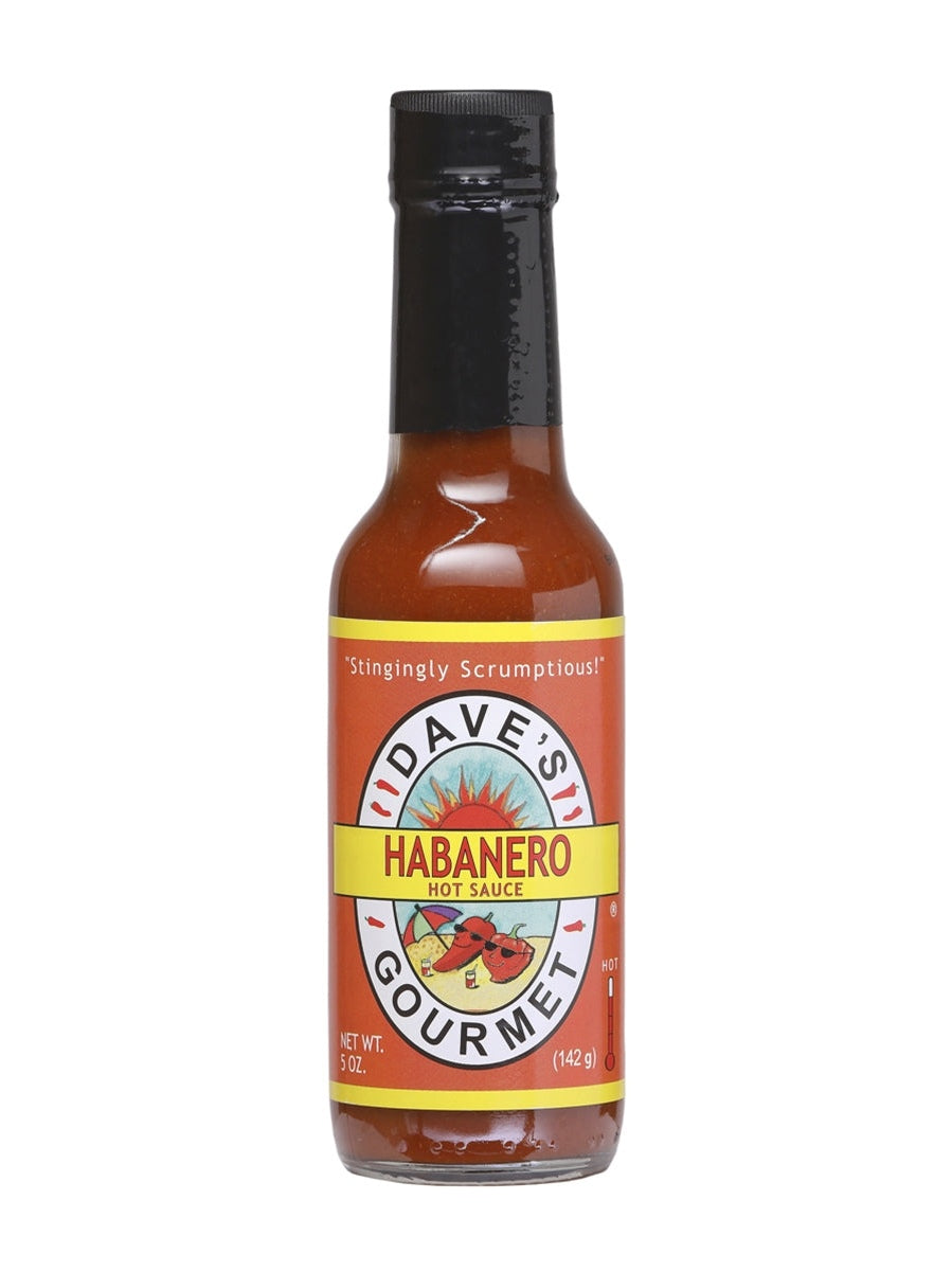 Chilisauce Daves Gourmet Habanero 5 oz San Francisco California Hitze 8