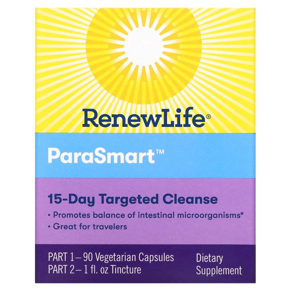 Renew Life – PARASmart Microbial Cleanse – 2 Stück
