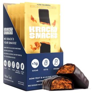 Delicious Krack’d Snacks Zuckerriegel Erdnussbutter & Aloha
