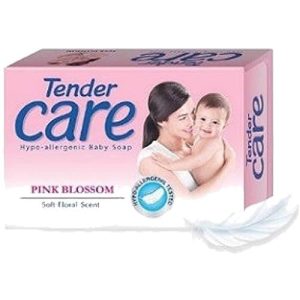 Zarte Pflege – Hypoallergene Babyseife – Rosa Blüte – 115 G