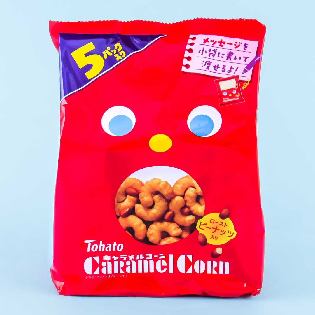 Tohato Karamell Mais Tasche – 5 Stück