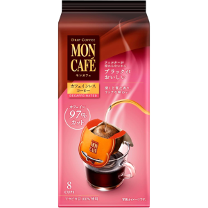 Mon Café Entkoffein-Tropf-Kaffee 8 Portionen – japanische Einzel servieren reiches Aroma – in Japan gemacht – tokyo sakura Mall