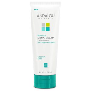 Andalou Naturals – Botanical Shave Sahne Kokoskalk, 8 oz