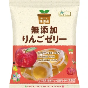 North Colors, Mutenka Ringo Gelee, Apfelgelee, 11 Minibecher in 1 Beutel
