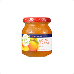 Meidi-ya, Obstmarmelade, Torokeru anzu Marmelade, dicke Aprikosen, – 160g