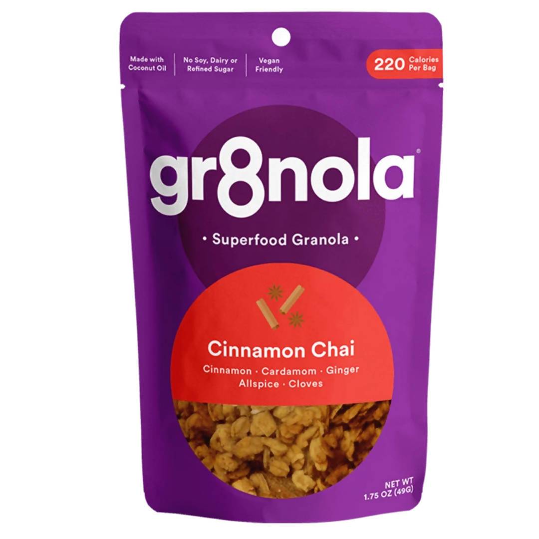 Zimt Chai Granola Packungen – 60 x 1,75 oz