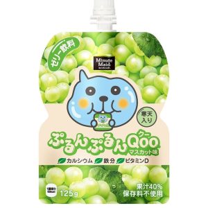 Coca-Cola “Purun Purun Qoo, Muscat Geschmack” Minute Maid Gelee Trinken, – 125g