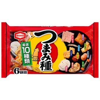 Kameda “Tsumamidane” Reis Cracker Mischung, 130g
