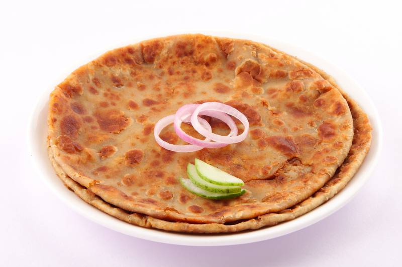 Frischer Plain Paratha, 4 Stück
