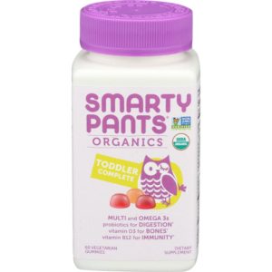 SmartyPants – Organics Kleinkind komplette Immunität, 60 vegetarische Gummi