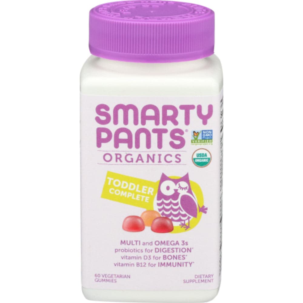 SmartyPants – Organics Kleinkind komplette Immunität, 60 vegetarische Gummi