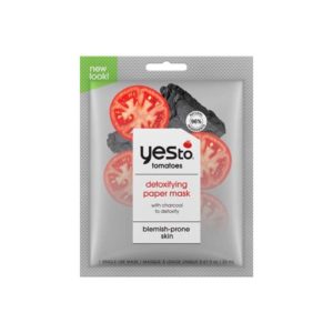 ja zu Tomaten – entgiftende Papiermaske