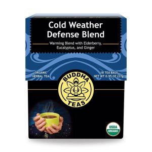 Buddha Teas Bio kaltes Wetter Verteidigung Mischung Tee