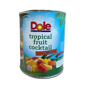 Dole Tropische Früchte Cocktail in extra Leichter Sirup – 822 G