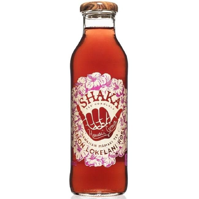 SHAKA Tee – Zitronentee Lokelani Rose – 14 Oz – 12er Packung