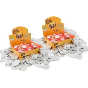 Carmit Hanukkah dunkle Schokolade Gelt Münzen, koscher Parve, chanukah Münzen, 24 Maschensäcke, (Pack von 2)