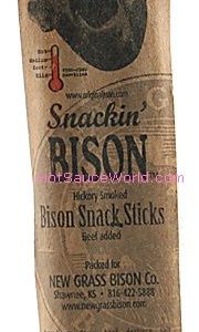 Pain is Good Batch 37 würzige Knoblauch Bison Snack-Sticks, . – 1oz