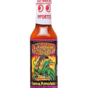 scharfe Sauce Iguana Tropic Donner rot jalapeno & habanero 5 Unzen Hitze 6 $7