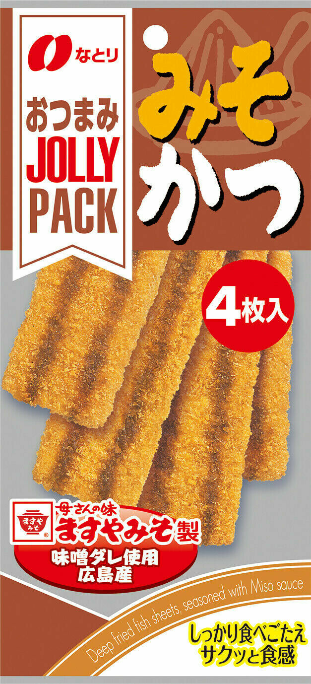 Natori, Jolly Packung “Miso Katsu”, Meeresfrüchte mit Brotkrume, Miso Sauce