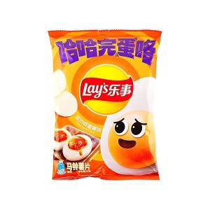 Lay’s Kartoffelchips gesalzenes Eigelb (China)