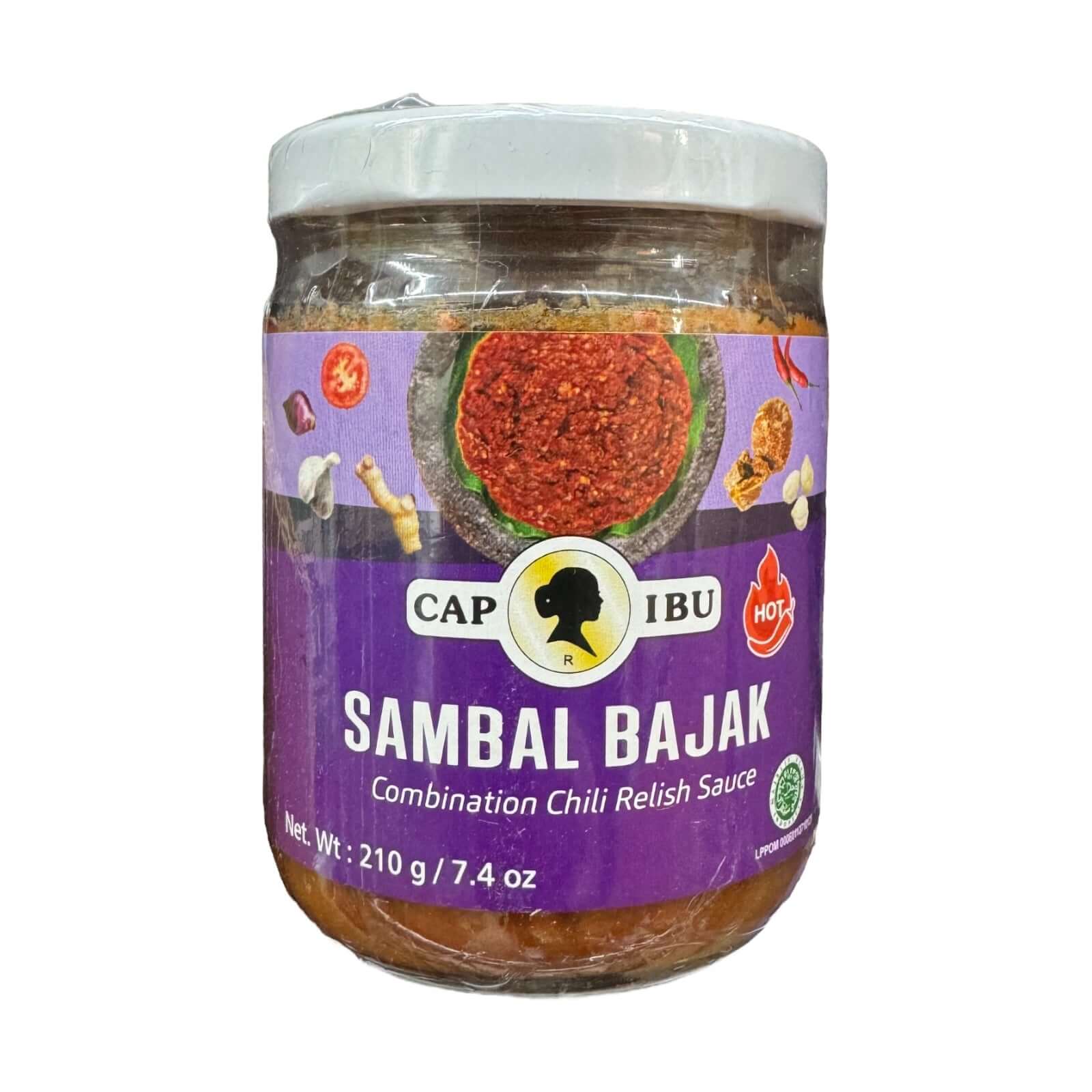 Kappe Ibu Sambal Bajak Chili Relish – 7,4 oz