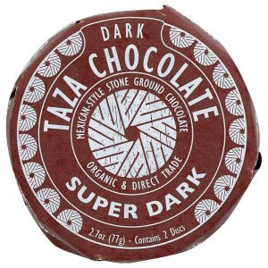 Taza Schokolade – Bio-Schokoladescheibe super dunkel