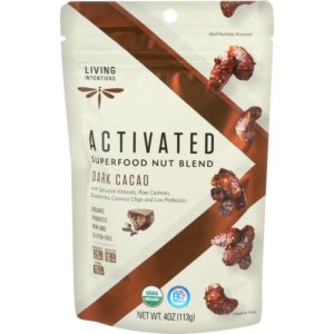 Living Intentions dunkle Kakao Superfood-Nuss Mischung, 4 Unzen