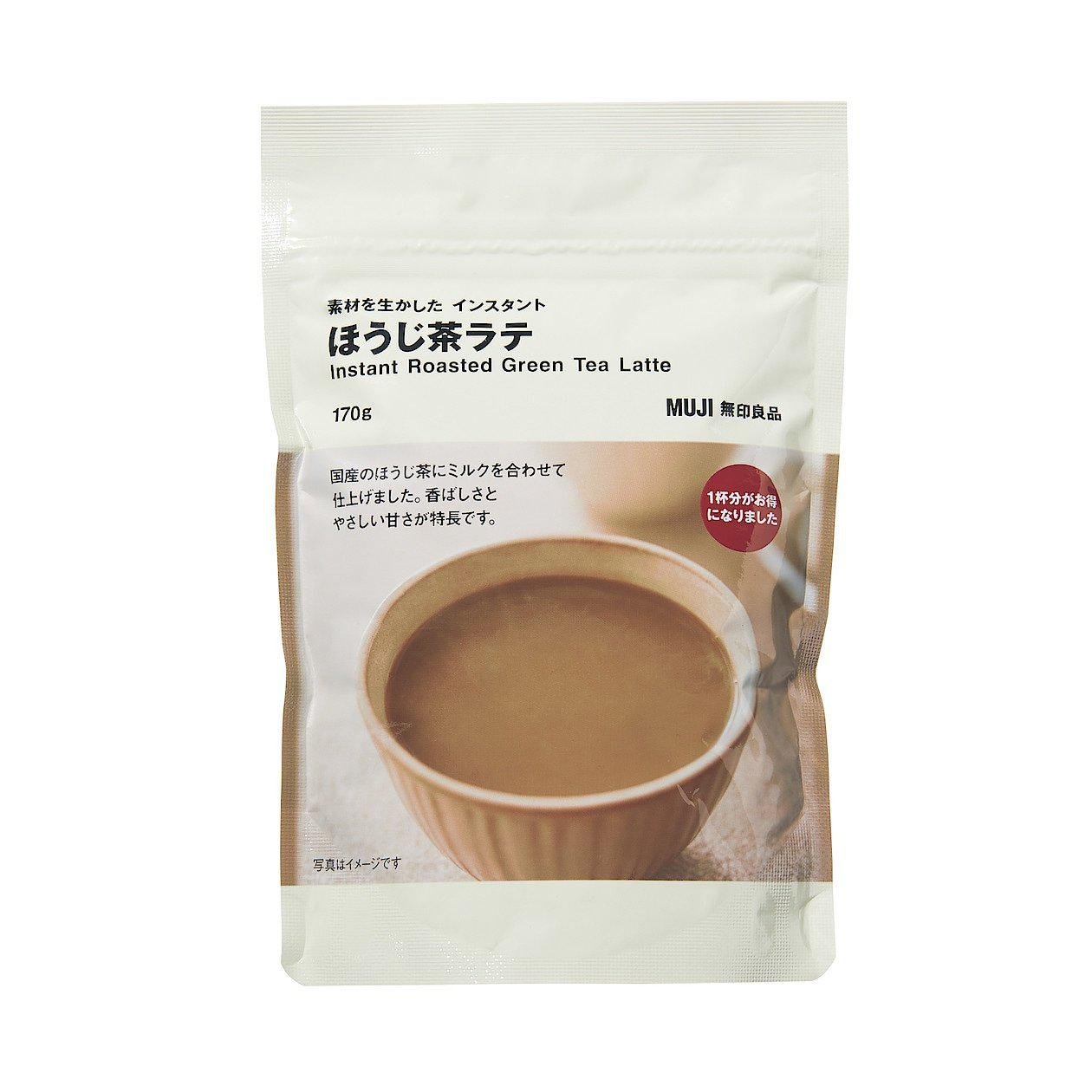 Muji Instant Hojicha gerösteter grüner Tee Latte Pulverisierter Drink 170g