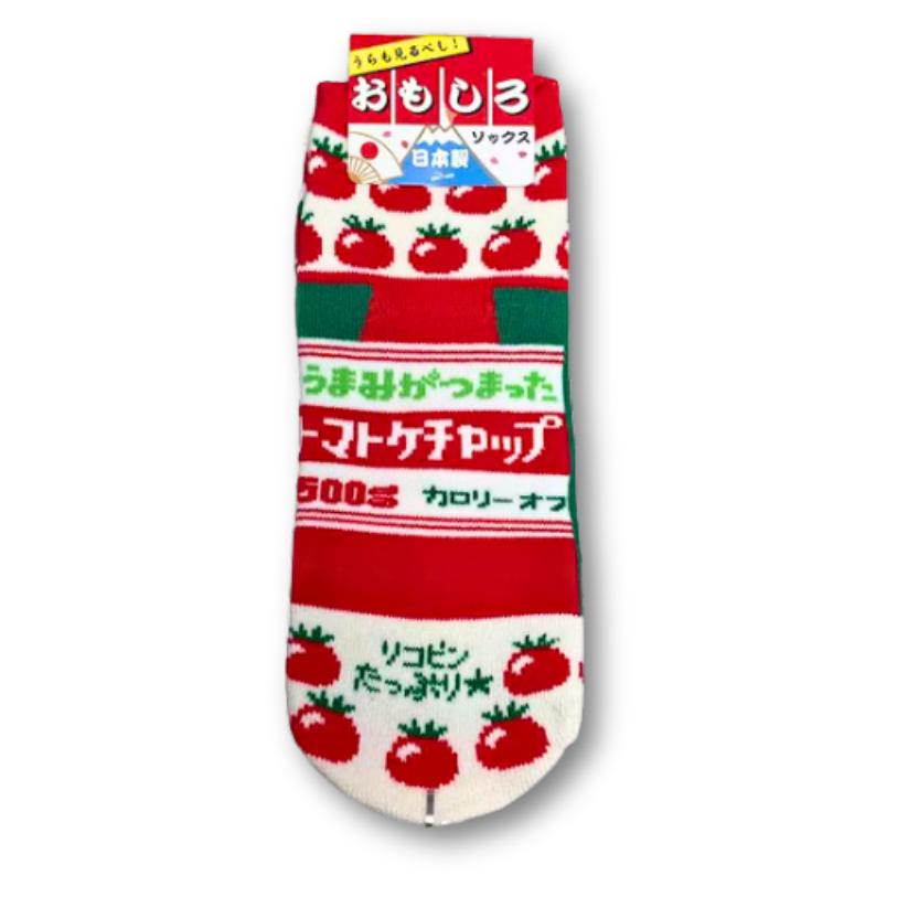 Japanische Ketchup Socken