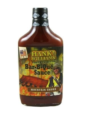 Hank Williams Mountain Smoke Grillsauce, 15,5 Unzen