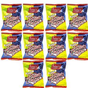 Lieber’s Passover Ripple Kartoffelchips (Packung mit 10 Stück)