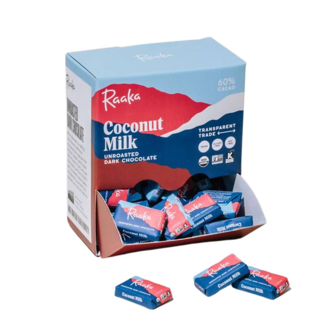 Kokosmilch Schokolade Minis Bars – 100 x 8g