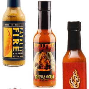 Best of Fatalii Pfeffer scharfe Saucen Geschenk-Set, 3/ . – 5oz